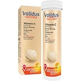 Validus Daily Force C Vitamini 1000 mg + Panax Ginseng Efervesan Takviye Edici Gida 15 Tablet