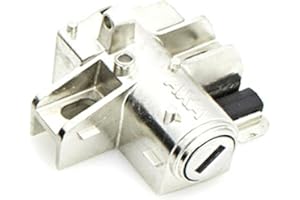 AXA Bosch 2-rurowy zamek akumulatorowy - srebrny, N/A