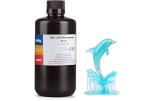 ELEGOO ABS-Like 3D Drucker Resin LCD UV-härtendes Harz 405nm Standard Photopolymerharz für LCD 3D Drucker Wasserblau 1000g