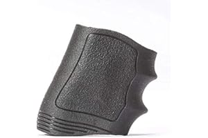 Pachmayr Unisex-Erwachsene Gripper Universal Pistol Slip-On Grip Black Griffigkeit, Schwarz, Einheitsgröße