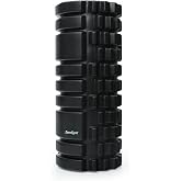 Zerogym Pro Foam Roller Orta Sert 32cm x 14cm Kas Gevşetici Ağrı Azaltıcı Siyah