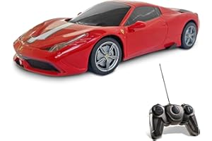 Mondo Motors, FERRARI 458 SPECIALE, Modello in Scala 1: 24, fino a 8 km/h di Velocità, Auto Giocattolo per Bambini 63284