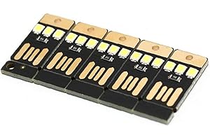 Ayrsjcl 5pcs / Lot Keychain Night Light Carte Poche Portable Puissance USB Puissance 0,2w USB LED Light Light pour Laptop Pc Powerbank Lampe Nuit