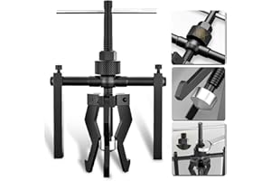 XIIW Extracteur de roulement à 3 mâchoires Extracteur de roulement intérieur en acier au chrome vanadium 1.5-6 cm 1T extracteur de roue dentée Extracteur de roue intérieur Outil d'Extraction De Roulement