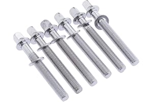 DeeRace Trommelspannstangen, 5 mm, 60 mm, Edelstahl, Klassisch, Silber