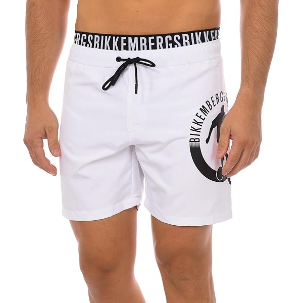 Bikkembergs Costume Uomo Slip In Poliestere, Design