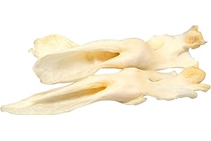 Schecker Gepuffte Kaninchenohren - saubere leichte und recht weiche Ohren für den Hund