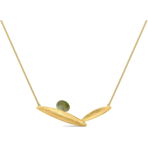 Joidart COLLANA FAVORITA COLORS, Metallo Placcato Oro 24K Con Smalto Multicolore, Gioiello Artigianale Mediterraneo