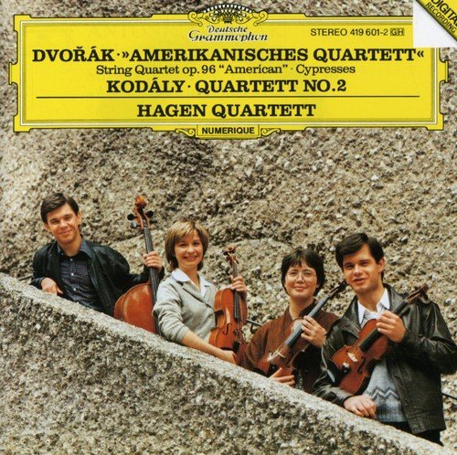 Dvorák: String Quartet No.12 "American"; Cypresses / Kodály: String Quartet No.2