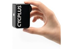 CYCPLUS Tiny Pump Pompe à vélo Portable Ultra-Mini, Pompe à vélo électrique de 100PSI Rechargeable de Type C avec Batterie (Gagnant de l'EUROBIKE Award 2023)
