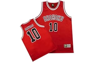 Tubaxing Anime Shohoku Scuola Squadra di Basket Jersey 1-15 Costume Cosplay Sakuragi Hanamichi Rukawa Jersey Magliette e Camicette Camicia Abbigliamento Sportivo Uniforme