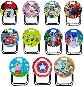 Verbier Cartoon Printed Study Table for Students Boys/Girls Home Study Table Multicolor Pack of 1