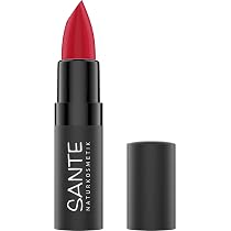 SANTE Soft Mineral Lipliner 04 Blooming Scarlet – Lippenkonturenstift Mit Bio-Sheabutter, Langanhaltend & Natürlich