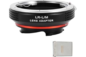PHOLSY Objektivadapter mit 6-Bit Coding Kompatibel mit Leica R Objektivs und Leica M Mount Kameragehäuse Leica R auf Leica M