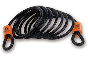 Burg-Wächter 750 250 - Cuerda en espiral- Con bucles en los extremos