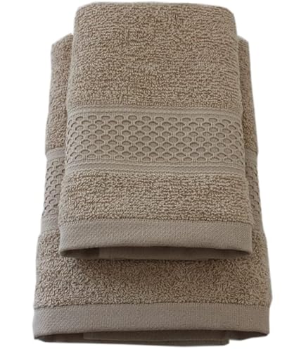 Set Asciugamani Nido D'Ape 5 Pezzi | Cotone Super Assorbente | Telo Doccia, Asciugamani E Salviette | Colore Blu - Foto 4