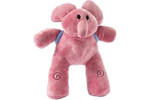 BANDAI - Peluche Musical de Elly de la Serie Pocoyó y Sus Amigos AR77803, Muñeco Suave y Acolchado de Juguete, Juguete Interactivo con Sonido para Niños Pequeños.