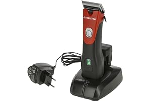 Aesculap Favorita Cli - Tosatrice a 2 batterie, colore Rosso