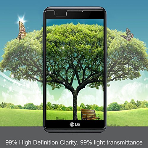  2 Pack  LG X Power Protector de Pantalla  iVoler  0 3mm Dureza 9H  Protector de Pantalla de Vidrio Templado Cristal Protector para LG X Power -Dureza de Grado 9H  Espesor 0 30 mm  2 5D Round Edge- Ultra-trasparente   Anti-golpe   Ajuste Perfecto   No hay Burbujas - Garant  a Incondicional de 18 Meses