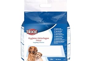 Trixie 4011905234175 Nappy Puppy Träningsmattor, 60 x 40 cm, 50 st