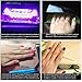 CCFL+LED Nail Lamp Dryer Light 36W for Gel Nail Polish Nail Phototherapy Machine Color Black