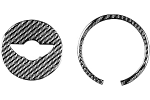 Lot de 2 panneaux intérieurs en fibre de carbone compatible avec Mini Cooper R56 Hatchback R57 Décapotable R55 Clubman