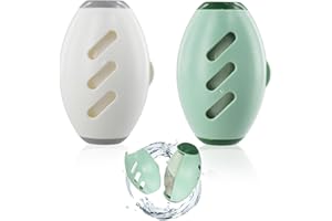 BAFEIL Rolka do kłaczków wielokrotnego użytku, rolka do sierści zwierząt, nadaje się do prania, przenośna naklejka, lepka żelowa rolka do włosów zwierząt domowych, wielokrotnego użytku, do ubrań, podróży,