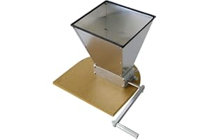 Brewzilla Malt Mill - Stainless Steel Two Rollers, Adjustable, Home Brewing