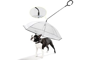 Namsan Dog Umbrella with Lead Dog Rain Jacket for Outdoor Walks in Snow or Rain