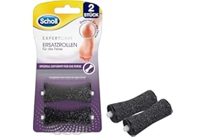 ‎SCHOLL Scholl EXPERTCARE Ersatzrollen für die Ferse – Nachfüller für die elektrischen Hornhautentferner von Scholl – Mit Diamantpartikeln – 2 Rollen