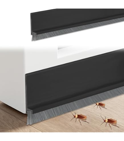 Bande D’étanchéité Porte 10 M – 5x6 Mm, Anti-courant D’air, Poussière, Insectes Et Bruit - 10