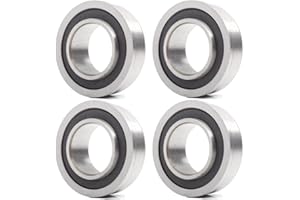 FUSHIBEARING F6003 Schubkarre Lager 19x35x11mm (4 STÜCK) Schubstapler Garten F6003RS F6003-19-2RS Gartenwagen Radflansch Kugellager