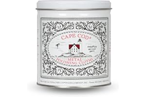 CAPE COD Polish CO. 8828 MTL Set (6) 4 x 6 12 x 12 paño de Pulido y (1) par de Guantes de nitrilo, k. A, 1, 12