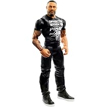 WWE Action Figure Roman Reigns Base - Personaggio Articolato 15 Cm Con Tecnologia TrueFX, Per Bambini 6+ Anni - 2