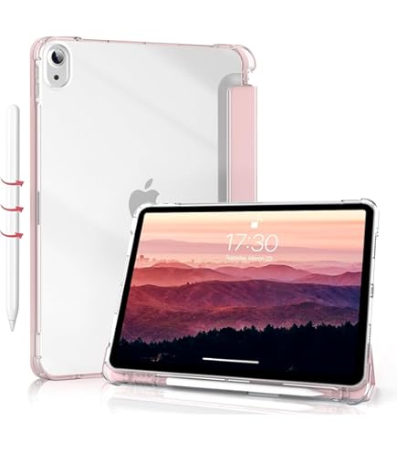 Gexmil Genuine Leather Case For IPad 11th Gen 2025 & 10th Gen - Brown Crocodile With Stand