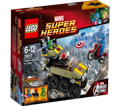 Preisvergleich Produktbild Super Heroes - Marvel Comics - Captain America vs. Hydra (76017)