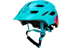 YOOXARMOR Kids Bike Helmets,Adjustable Toddler Helmet for Girls and Boys 3-5-8 Years, Lightweight Infant/Baby Helmet with Lights for Riding,Skateboard,Bike,Scooter