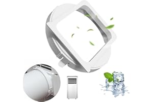 KASHYKE Adapter do klimatyzatora węża wylotowego, adapter do części zamiennych Comfee, 150 mm, adapter do węża wylotowego, akcesoria do przenośnego klimatyzatora (150 mm)