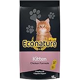 Econature Plus Tavuklu Yavru Kedi Maması 15 kg