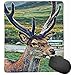 Produktbild Büro-Mausunterlage Reizendes Rotwild-Ölgemälde-Rechteck-Gummi-Mousepad 18 X 22 Cm-Spiel-Mausunterlage Mit Schwarzer Verschlusskante