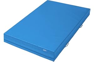 ‎ALPIDEX ALPIDEX Weichbodenmatte Matte Turnmatte Fallschutz 200 x 100 x 25 cm mit Anti-Rutschboden und Tragegriffen