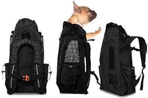 WLDOCA Sac à Dos pour Chien Sac de Transport de Petite et Moyenne Taille, approuvé par Les vétérinaires pour Les Voyages – Facile à Transporter et économie de l'espace