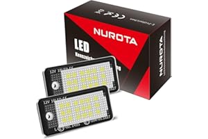 ‎NUROTA NUROTA Kennzeichenbeleuchtung LED passend für A3 8P, A4 B6 B7, A6 4F, A5 Cabrio, Q7