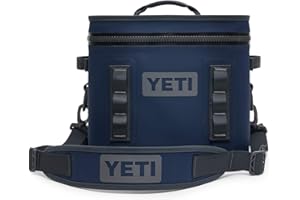 YETI Hopper Flip 12 Cool Bag, Portable & Insulated Backpack Cooler, Navy