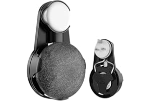 Cozycase Wall Mount for Google Home Mini, Nest Mini, Holder stand Google Home Mini (Black)