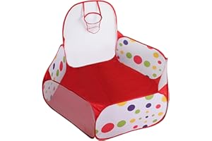 Cozywind Piscina de Bola,Tienda de Juego para los Niños con Cesta de Pelota, Las Bolas no Incluyen