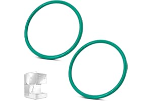 KALEXION Dichtung für Quickmill Orione 3000 - O-Ring Brühgruppendichtung für Quick Mill Thermoblock OR155, Brühkopfdichtung für Quickmill, dichtungsring Ersatzteil für Espressomaschine Kaffeemaschine (2 Stk)