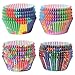 Produktbild STARUBY 400er-Set Muffin Backförmchen Papier Cupcake Wrapper Bunt Farbe Papierförmchen Fällen Liners für Dessert Hochzeit Geburtstag Party 7,6x5,3x3,1cm