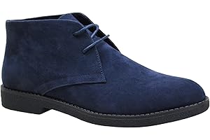 EVOGA Scarpe Polacchine Uomo Class Scamosciate Pelle Nabuk Inglesine Casual