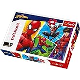 Trefl 18242 Yapboz &Ouml;r&uuml;mcek Adam ve Miguel Disney Marvel &Ouml;r&uuml;mcek Adam 30 Par&ccedil;a 3 Yaş ve &Uuml;zeri